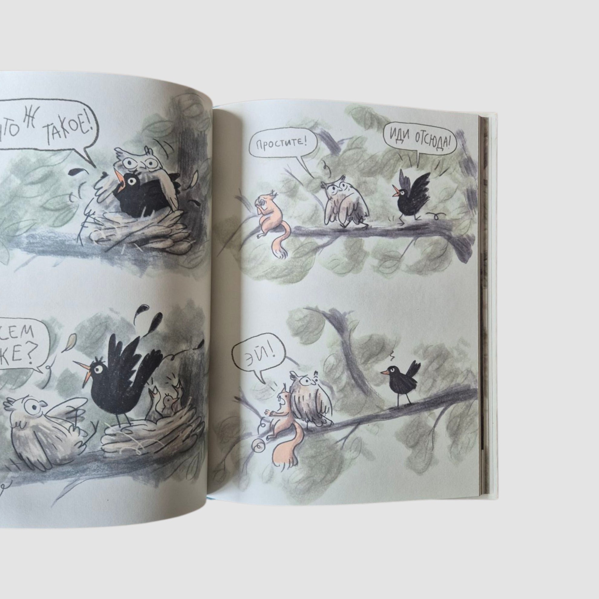 Удивленная сова