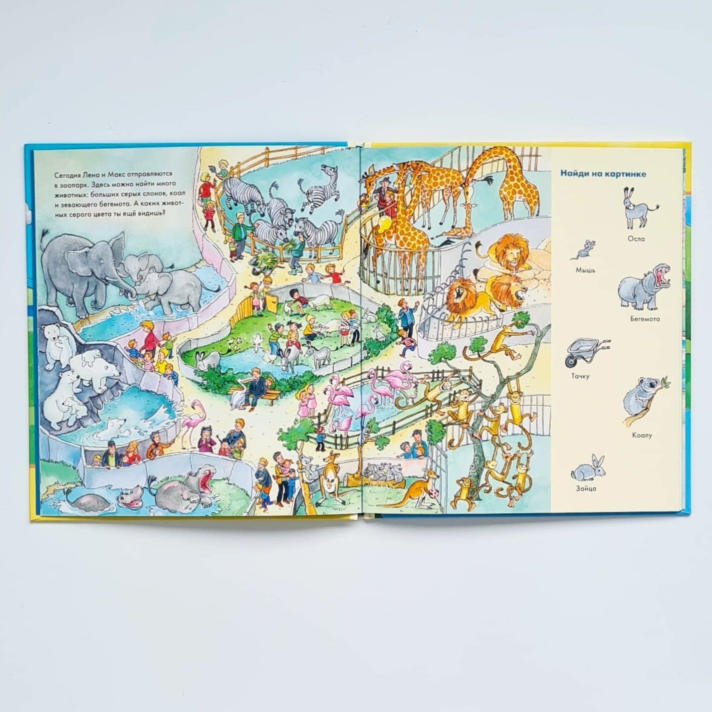 Весёлые пряталки. Учим цвета. Учимся считать