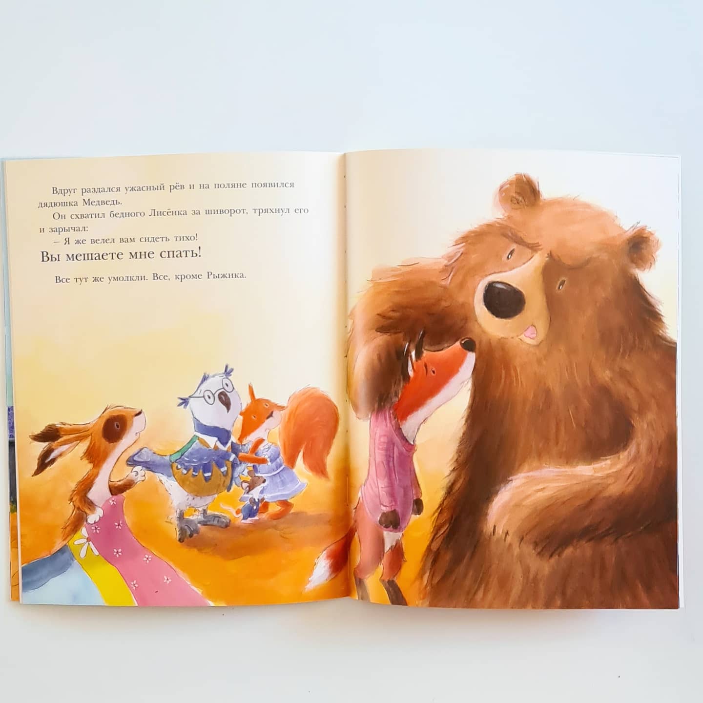 Не мешайте медведю спать!