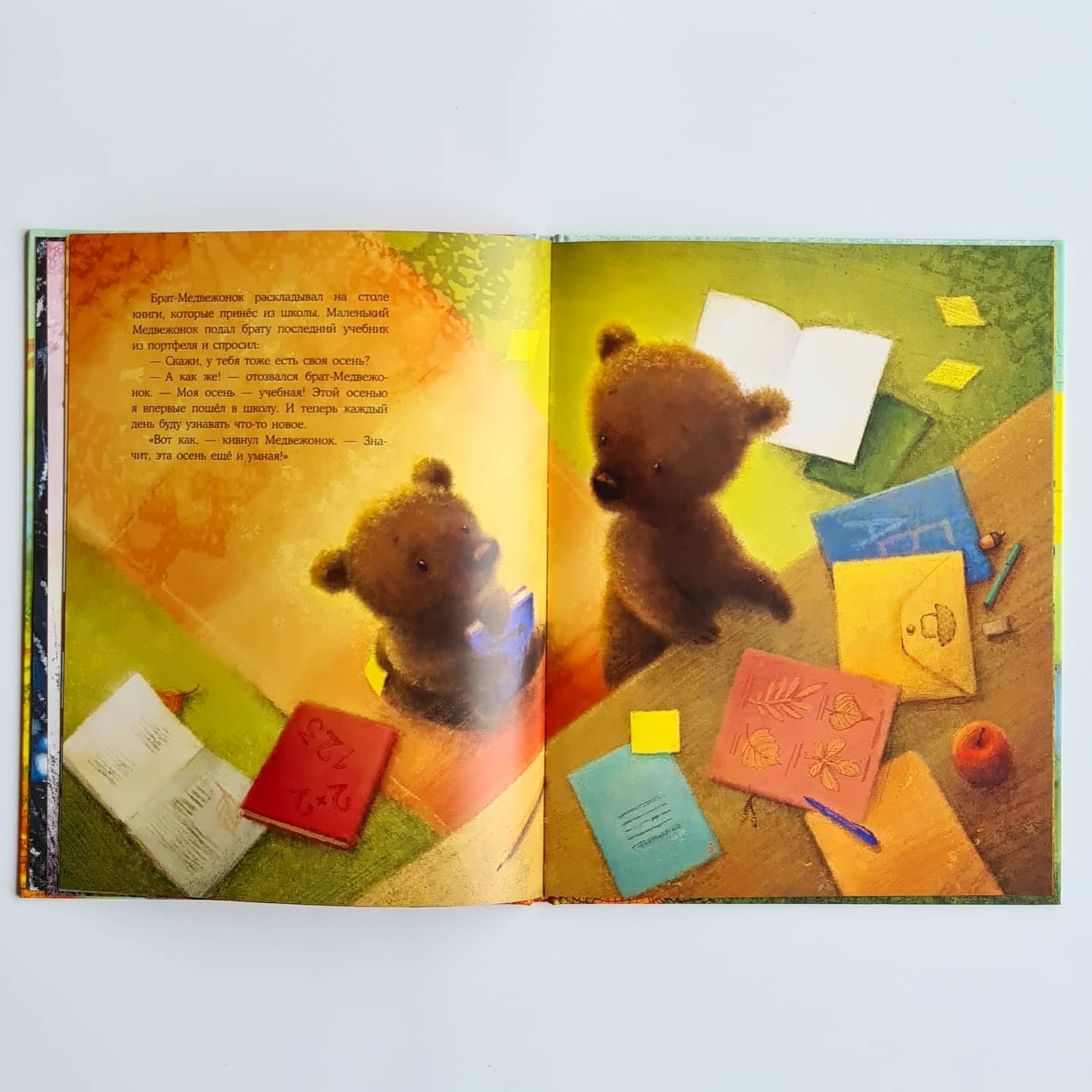 Осень медвежонка