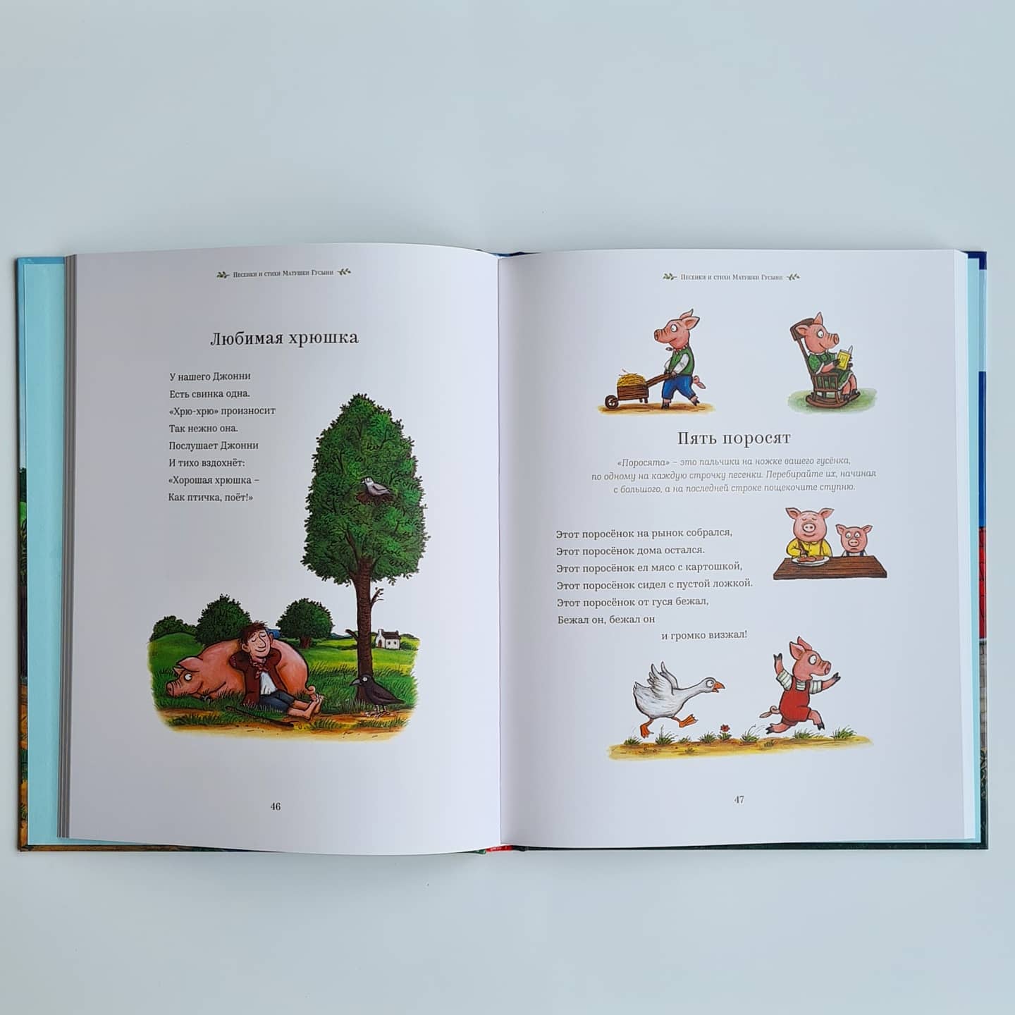 Песенки и стихи Матушки Гусыни, которые она пела и рассказывала своим гусятам