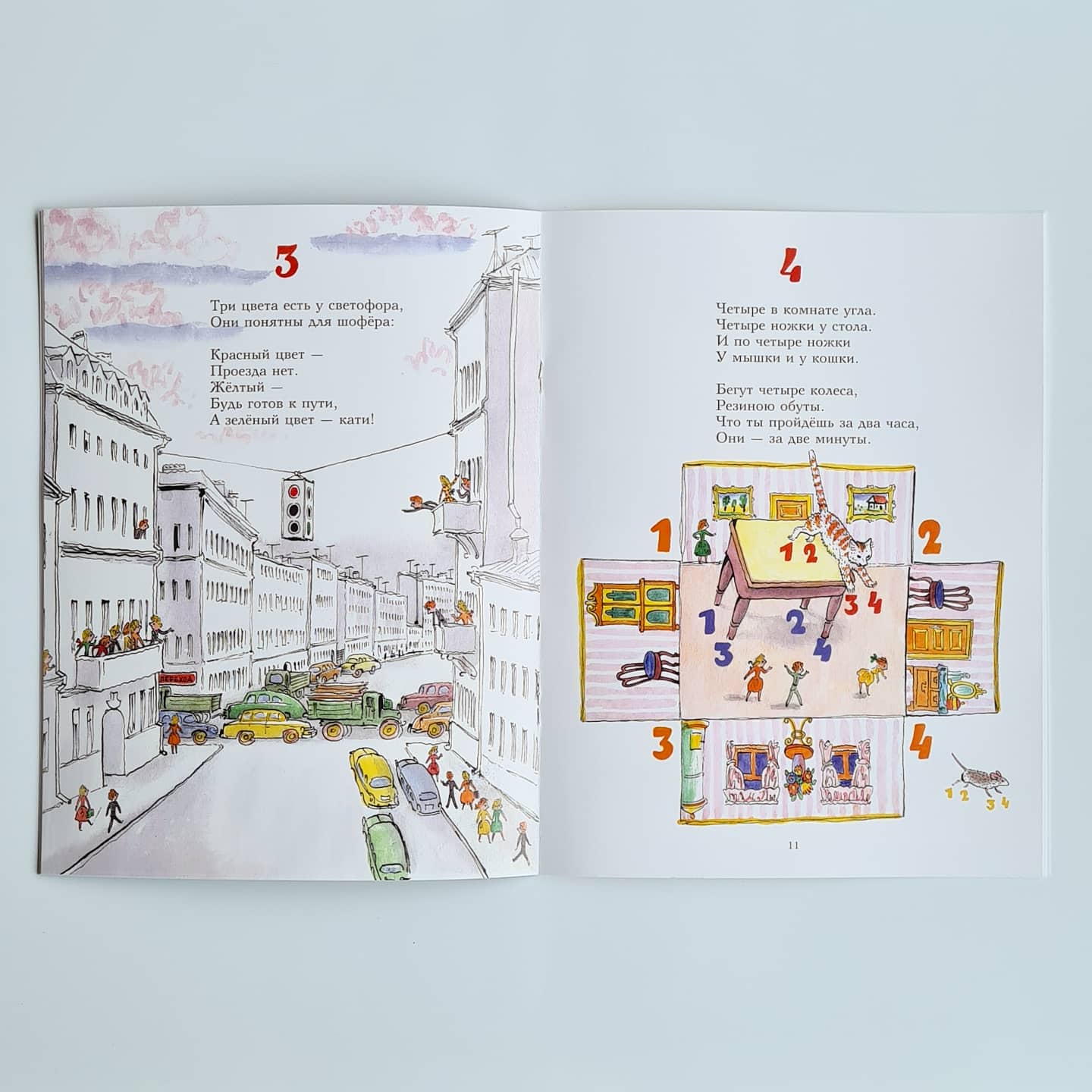 From one to ten. Fun counting