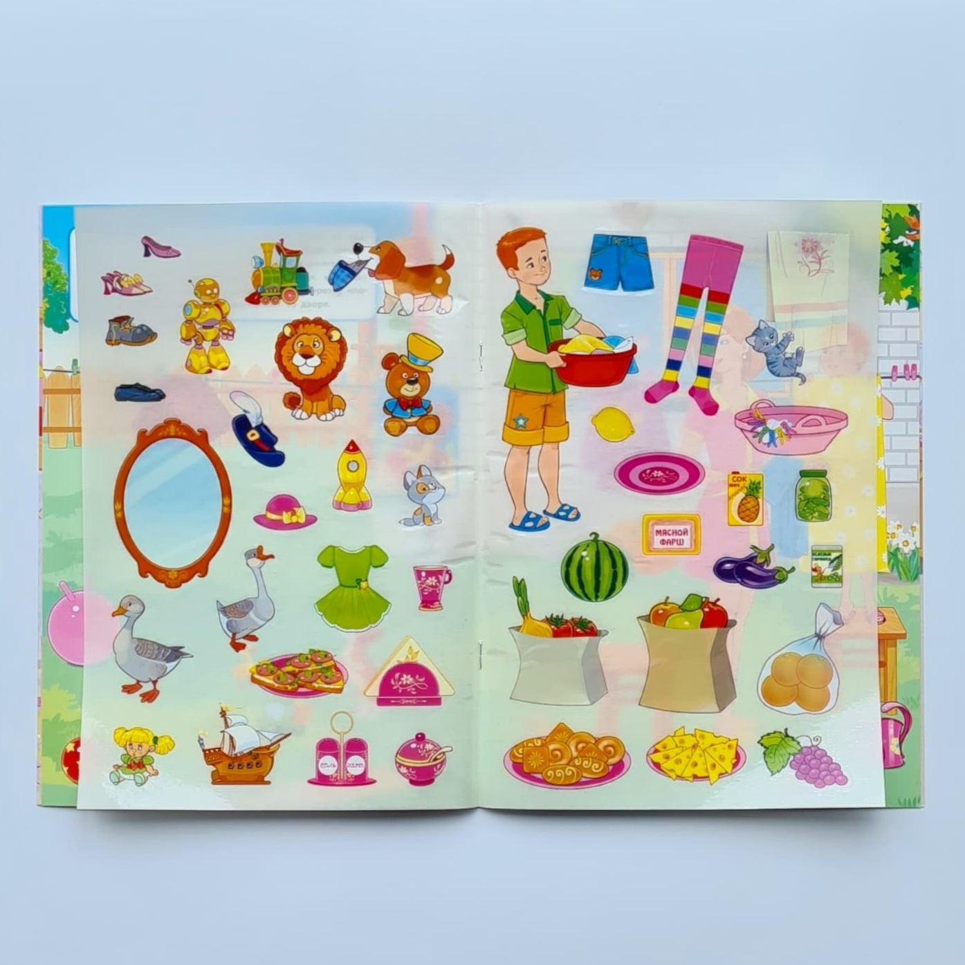 Reusable Stickers. Mommy's Helpers