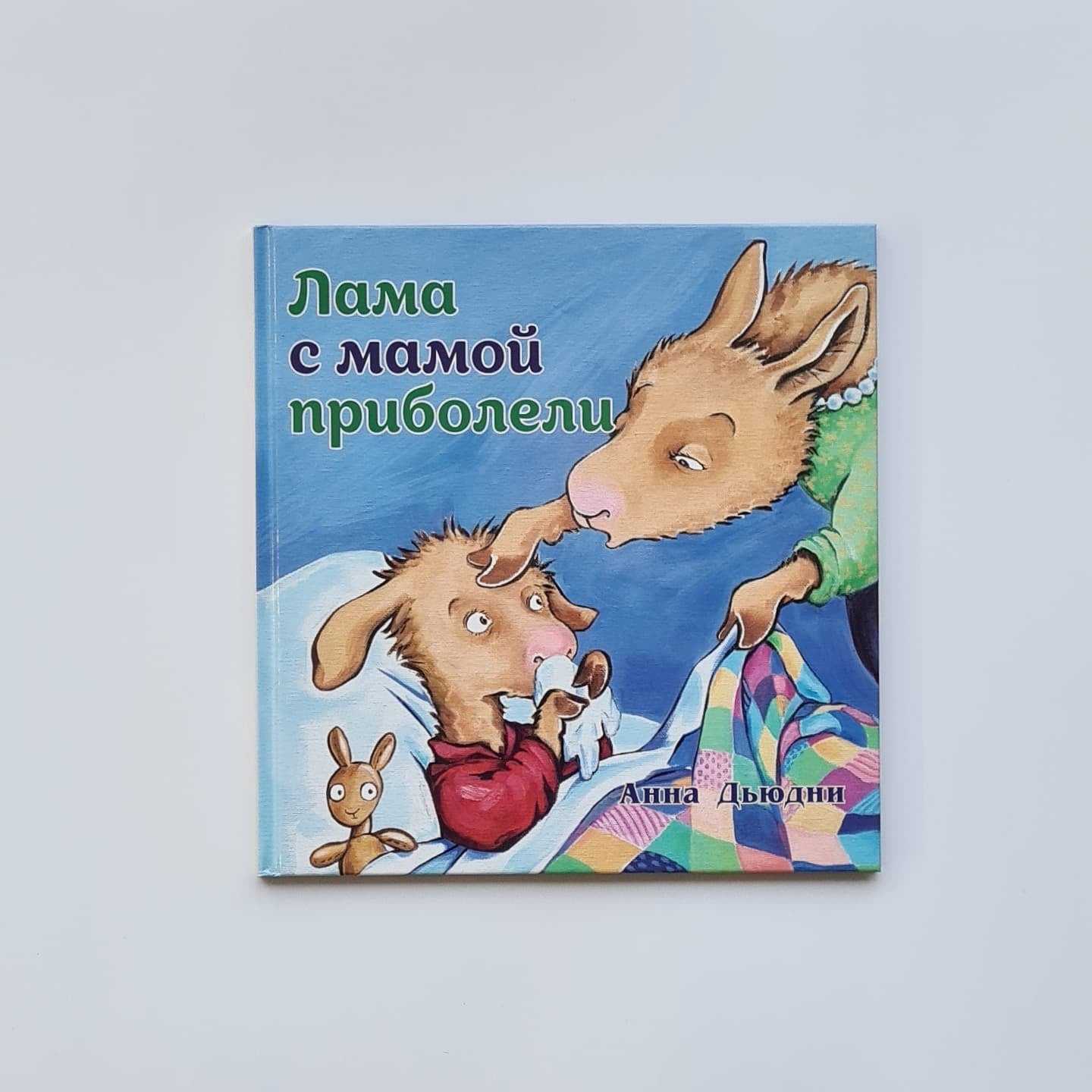 Llama and his mother are sick