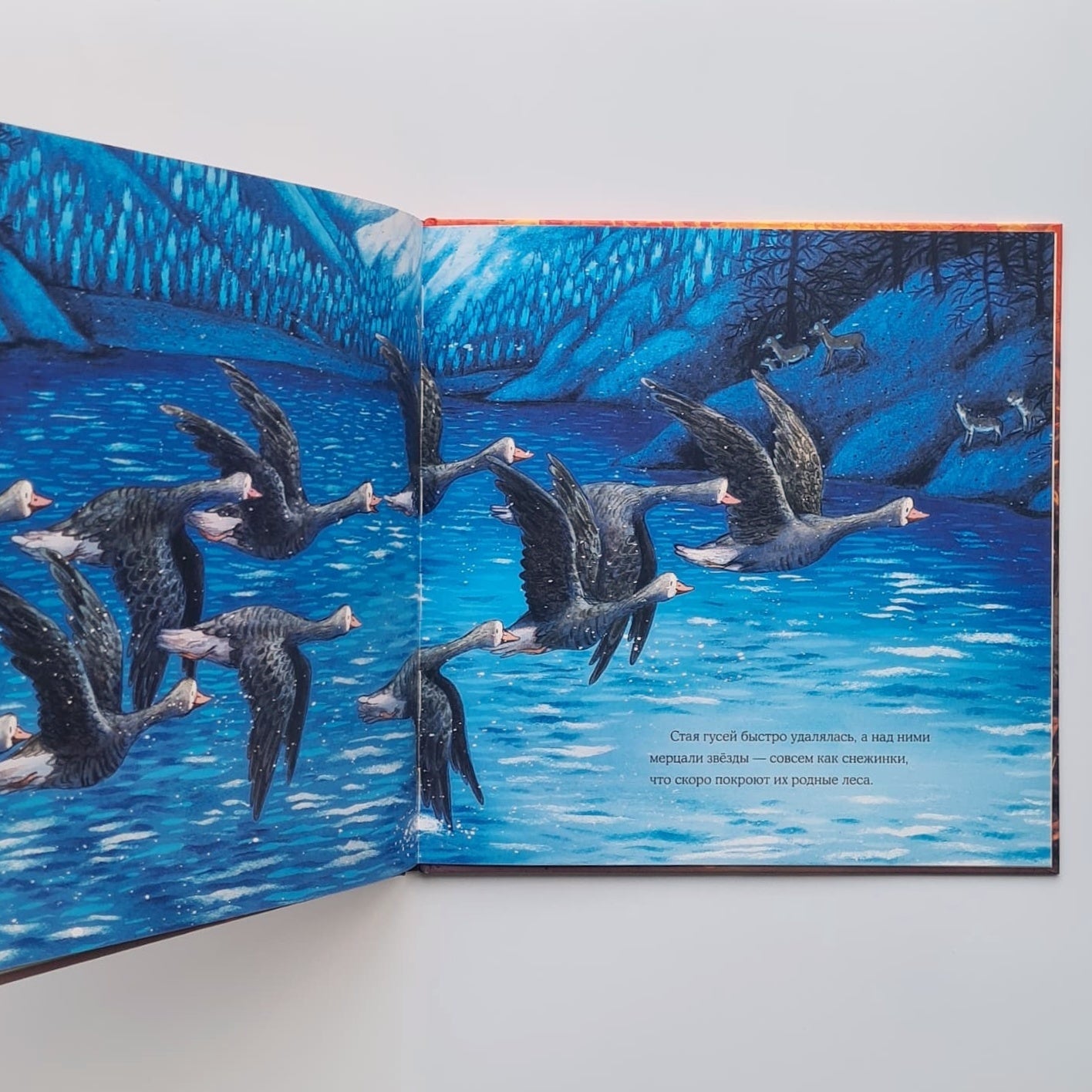 Осень гусенка