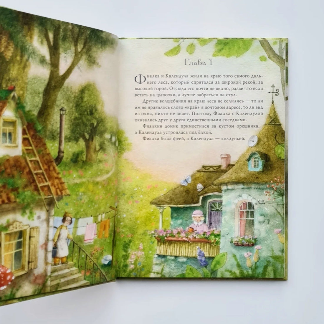 Fairy Violet, the sorceress Calendula and a bunch of bears