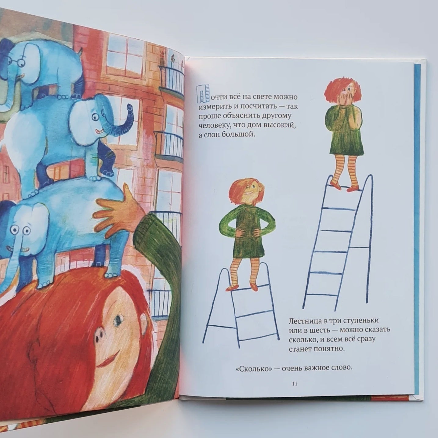 Lily learns to count