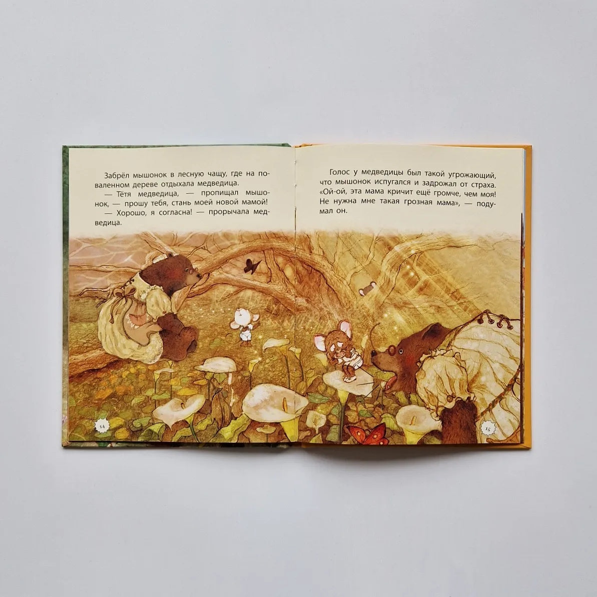 How the little mouse was looking for a new mother