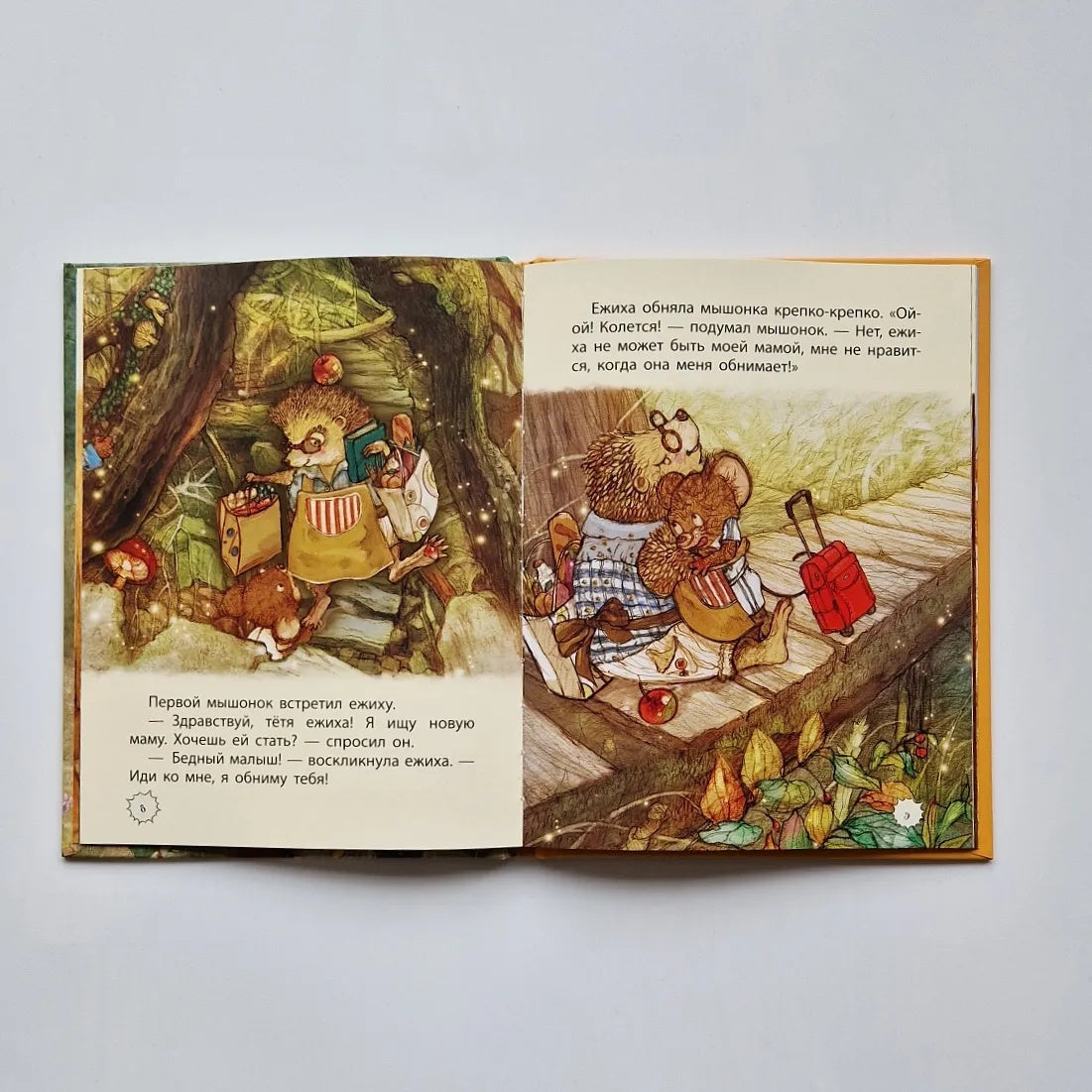 How the little mouse was looking for a new mother