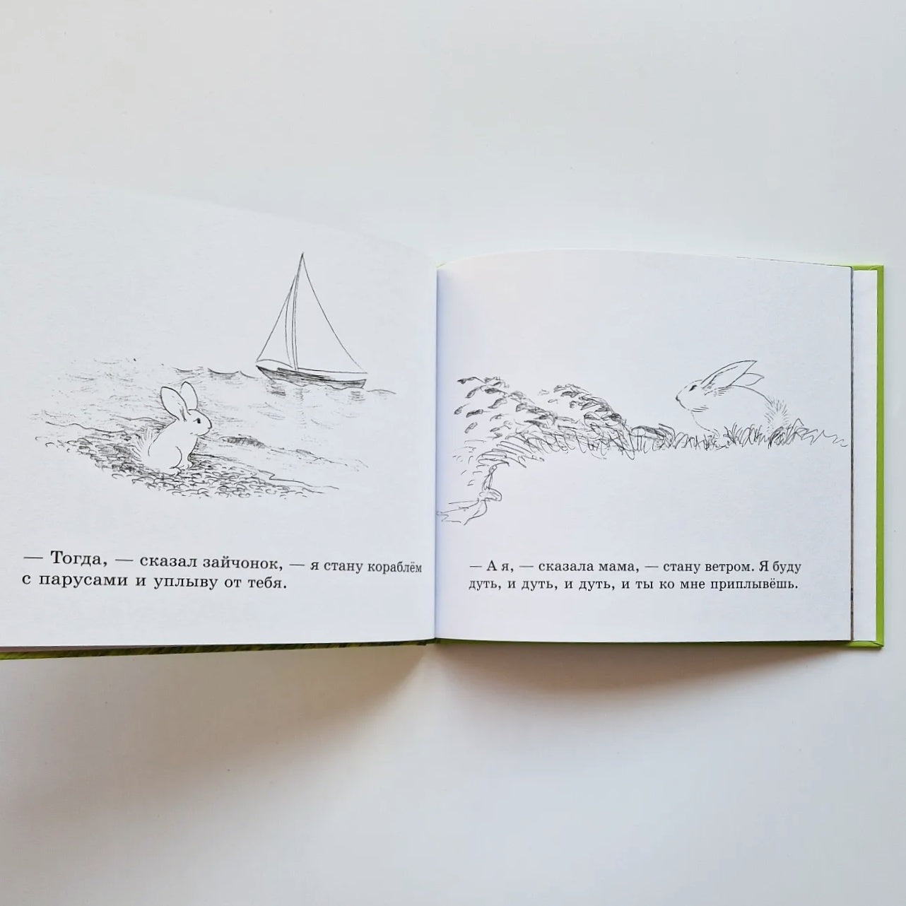 Как зайчонок убегал