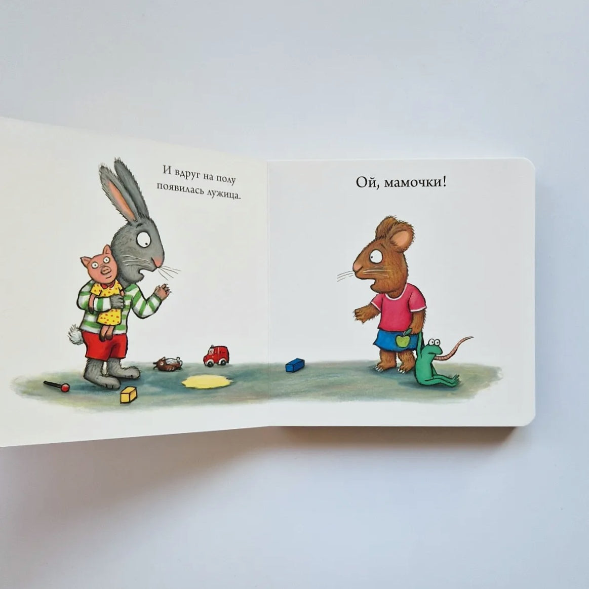 Chick and Bricky. Puddle (board book)