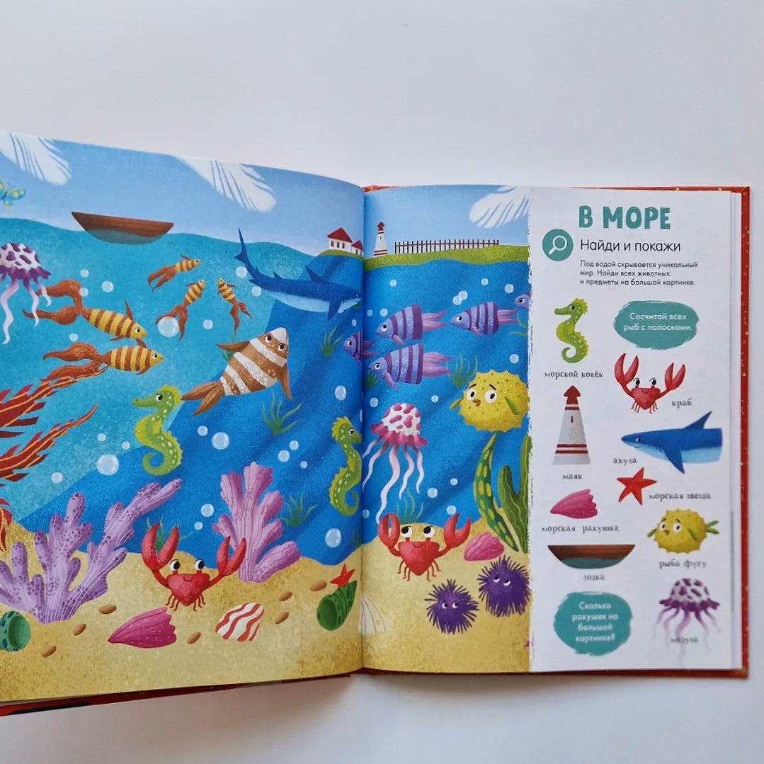 Первая книга малыша. Найди и покажи. 500 слов