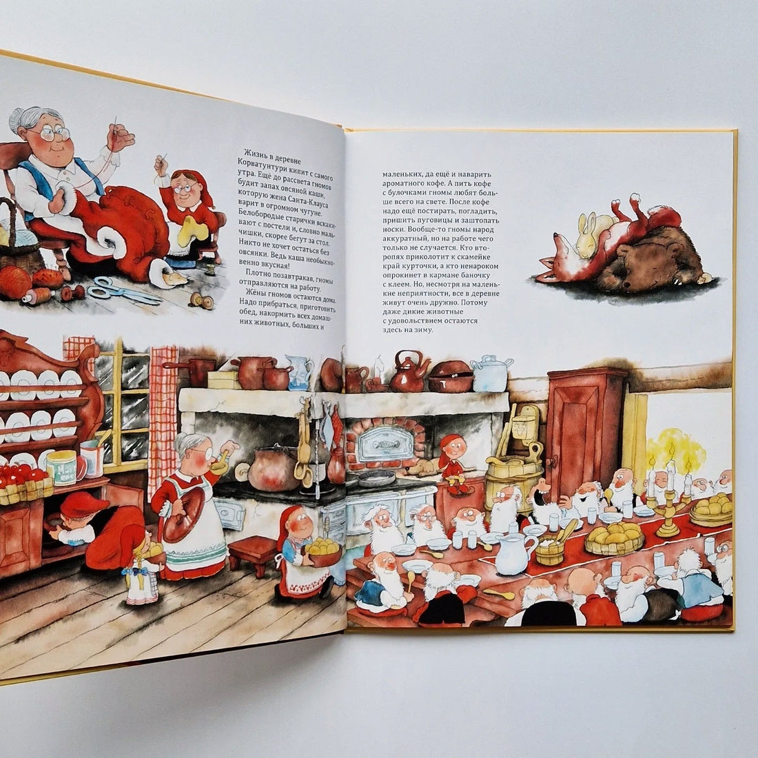 Visiting Santa Claus