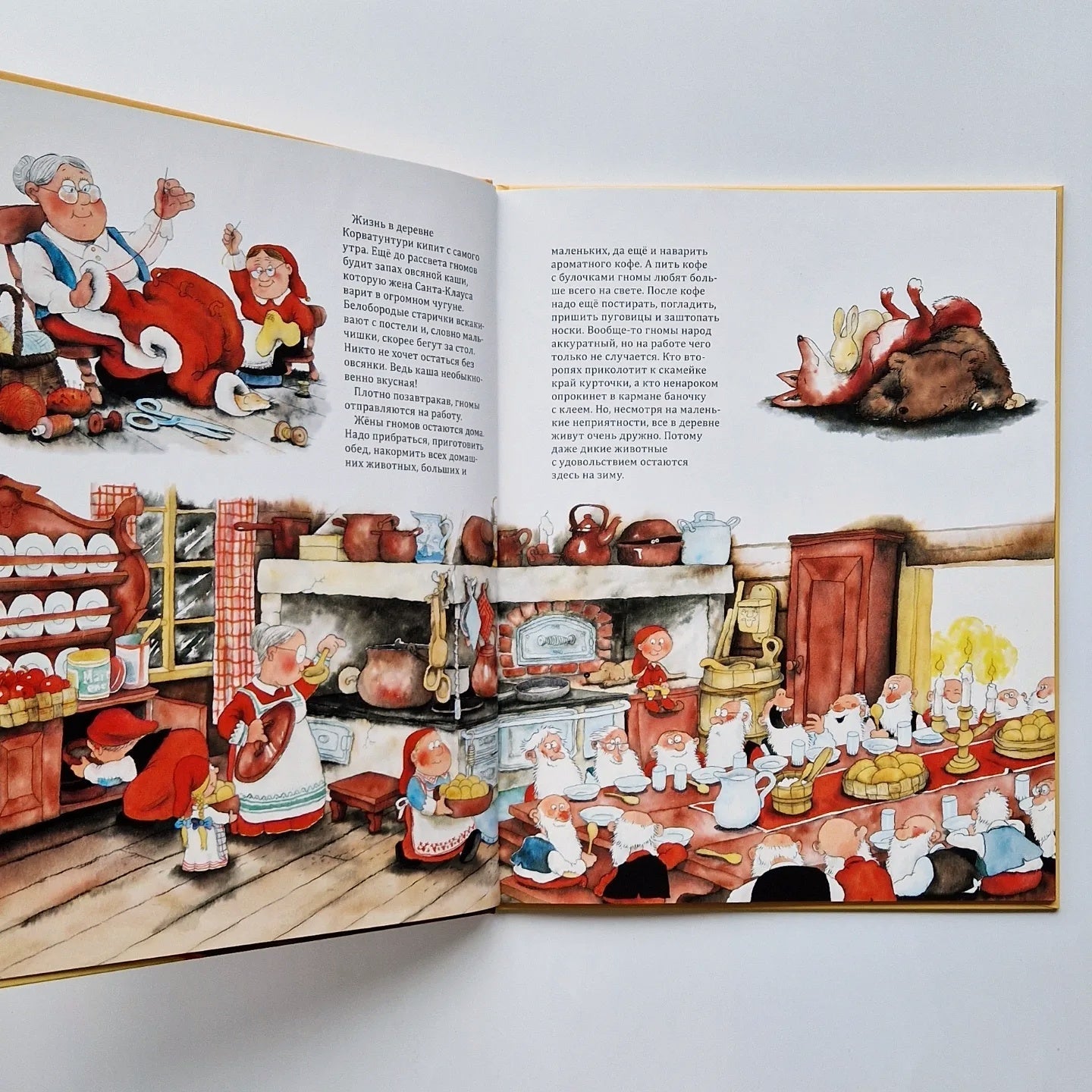 Visiting Santa Claus