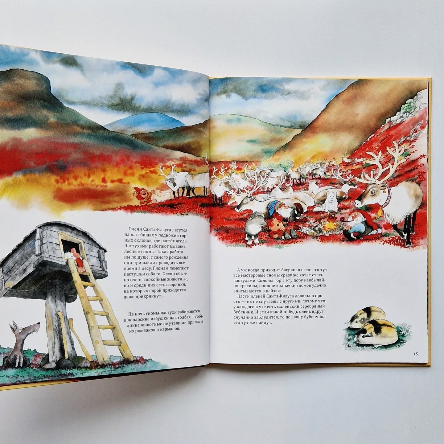 Visiting Santa Claus