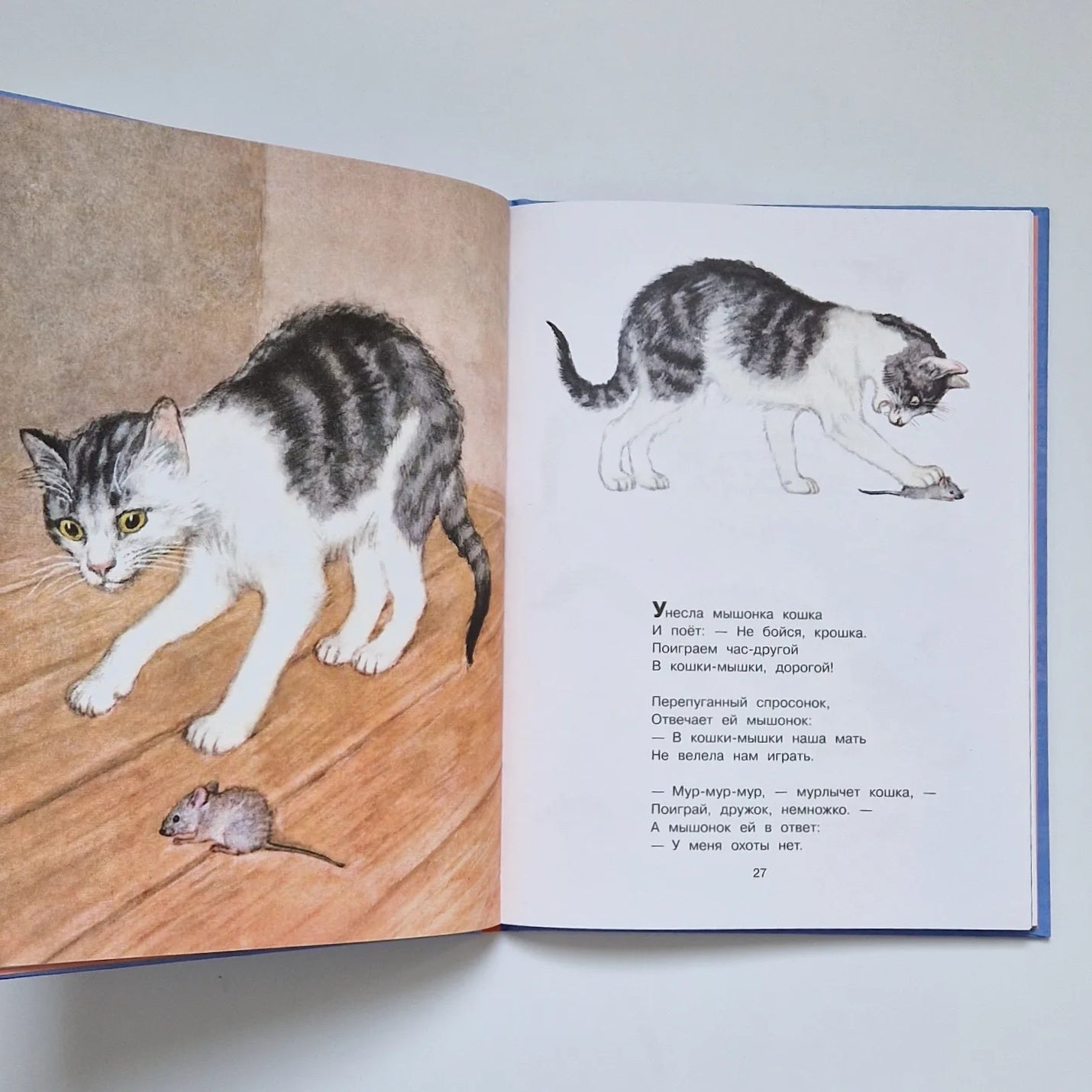 Mustachioed-striped. Drawings by V. Lebedev 