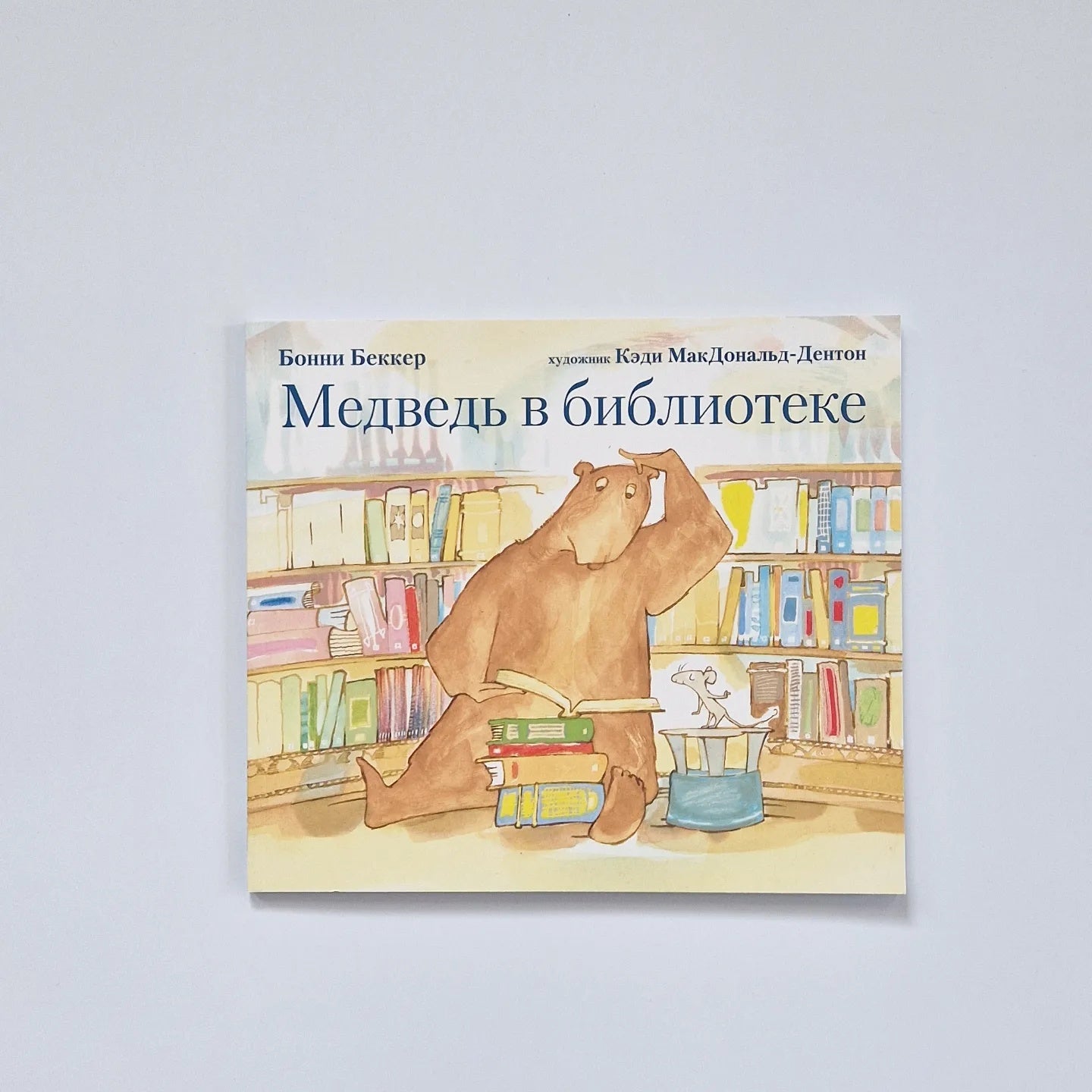 Медведь в библиотеке