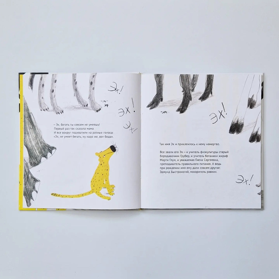 Oh! The story of the little cheetah who couldn't run