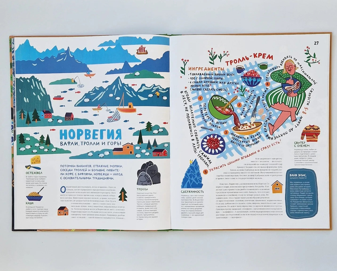 What to eat where. Recipes from friends around the world 