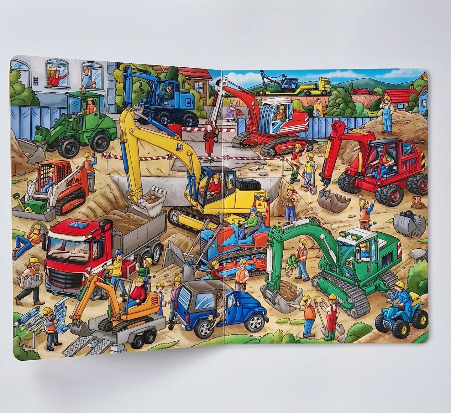 Машины-строители. Виммельбух