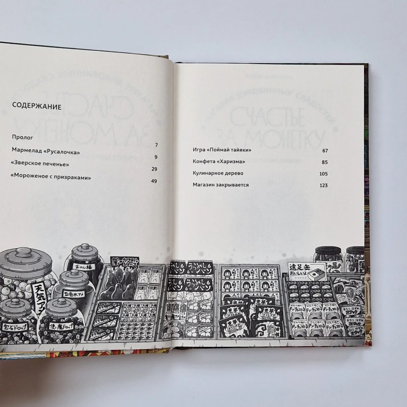 Магазин диковинных сладостей "Счастье за монетку"