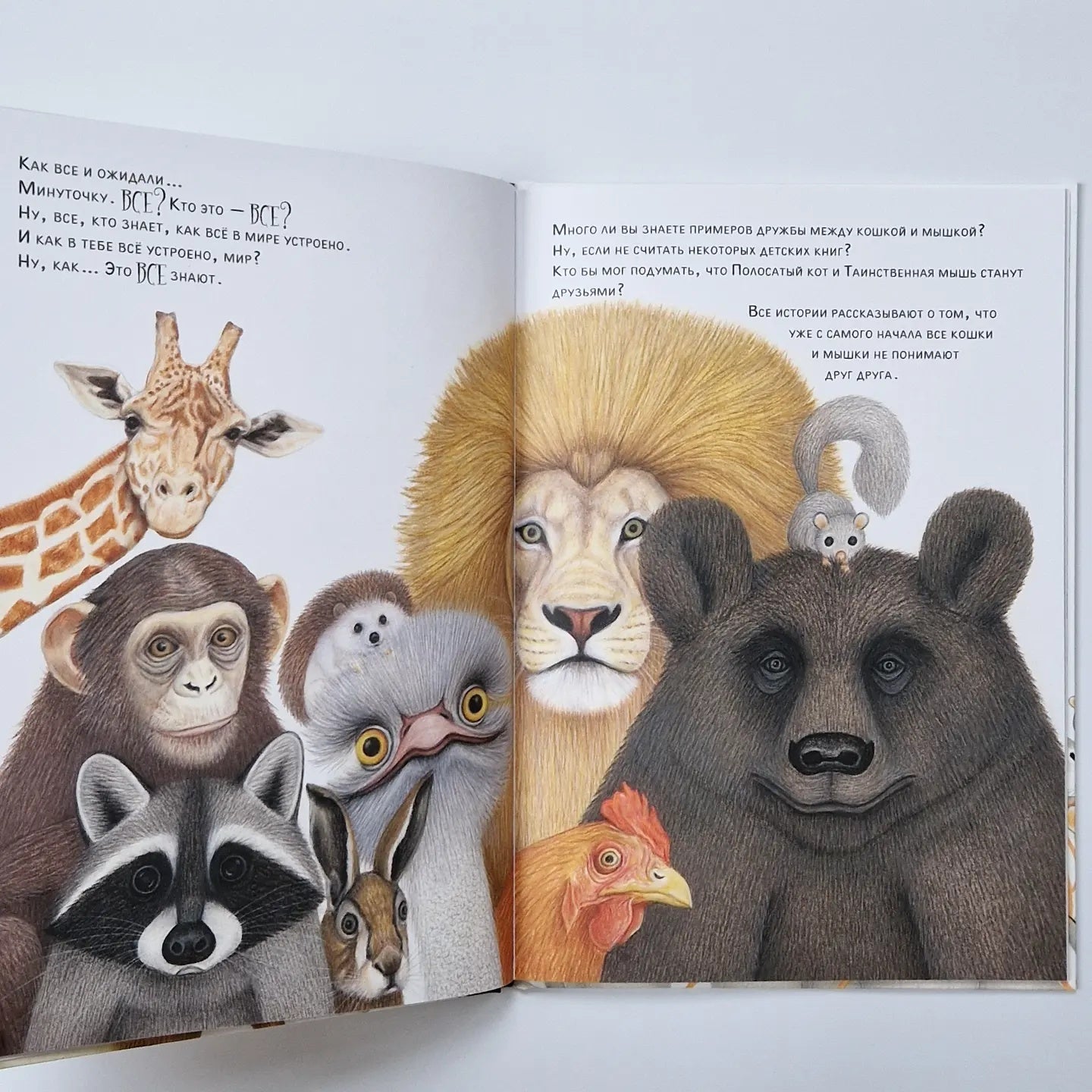 Полосатый кот и Таинственная мышь готовятся к Рождеству