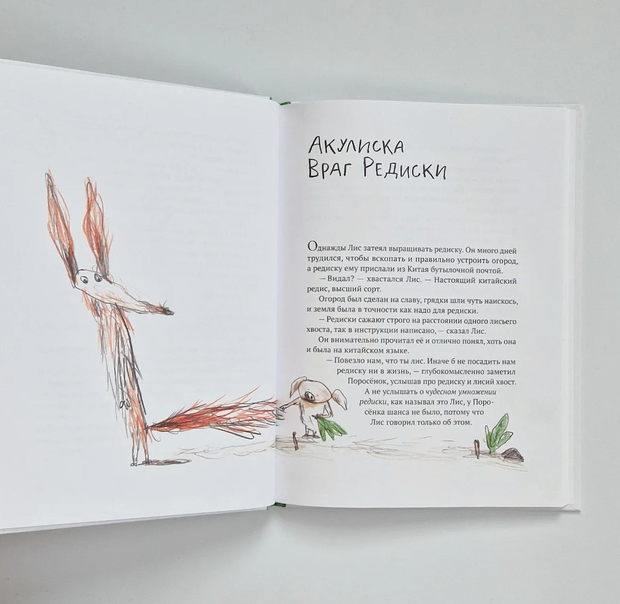 Акулиска Враг Редиски и другие истории о Лисе и Поросёнке