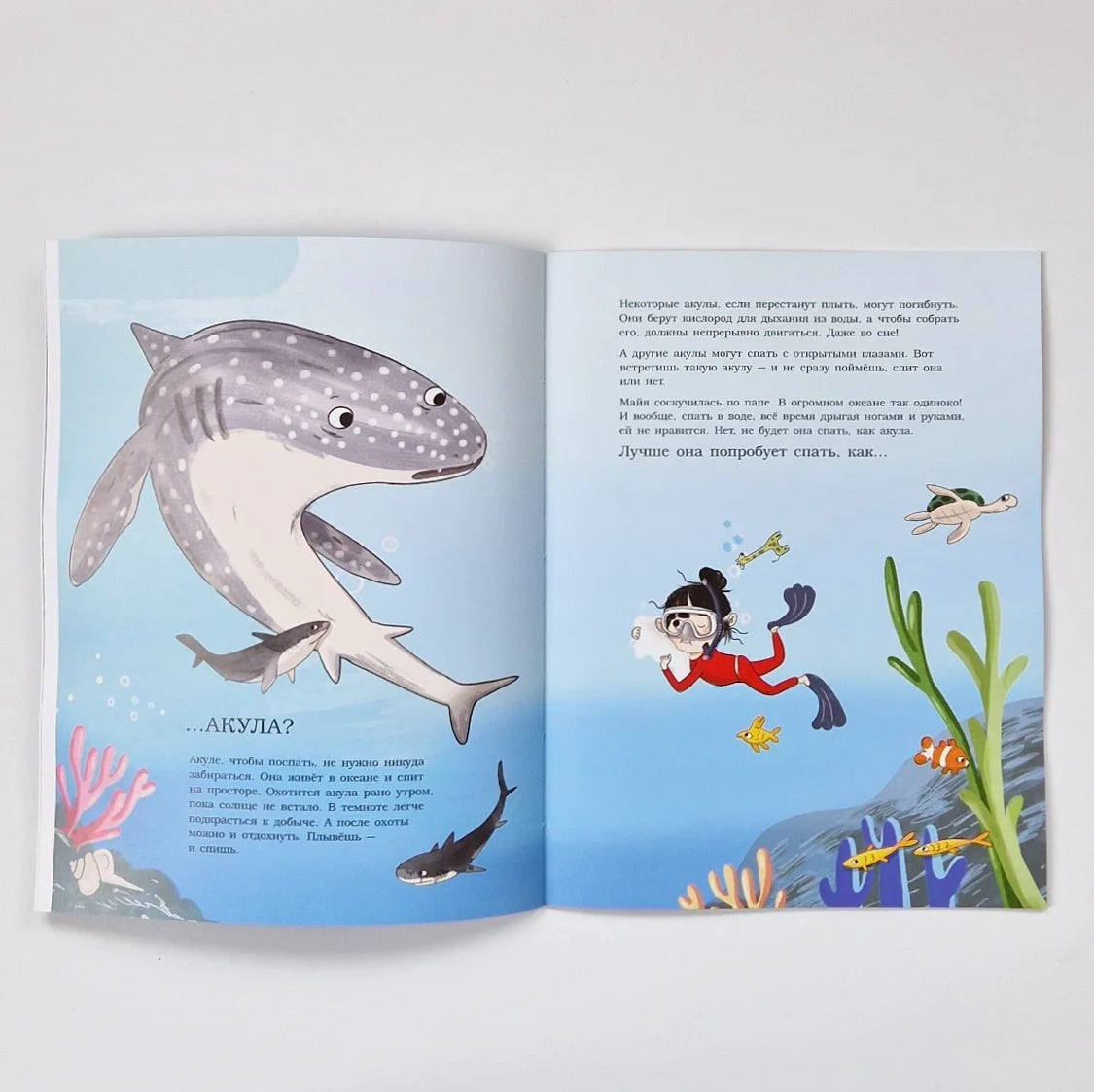 Спать, как акула