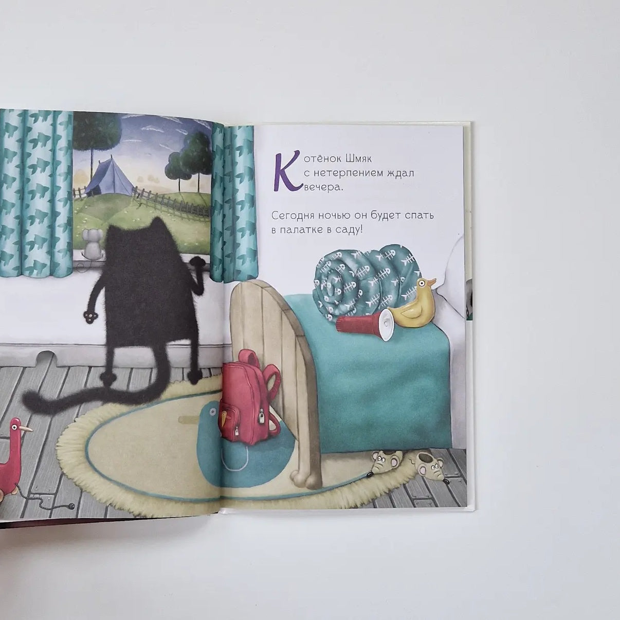 Котенок Шмяк. Спокойной ночи, Шмяк!