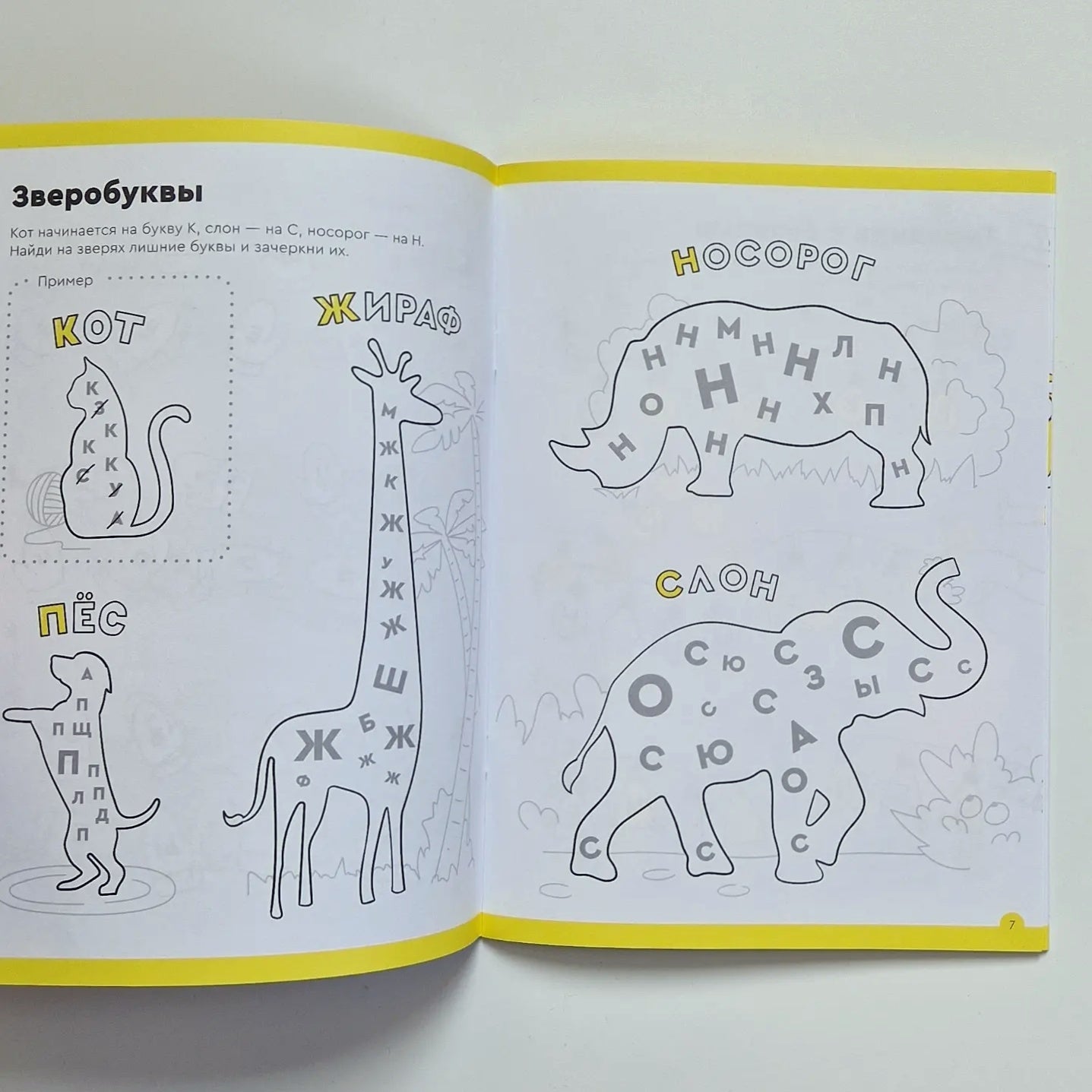 Letters and reading. Workbook with developmental tasks. 5-6 years