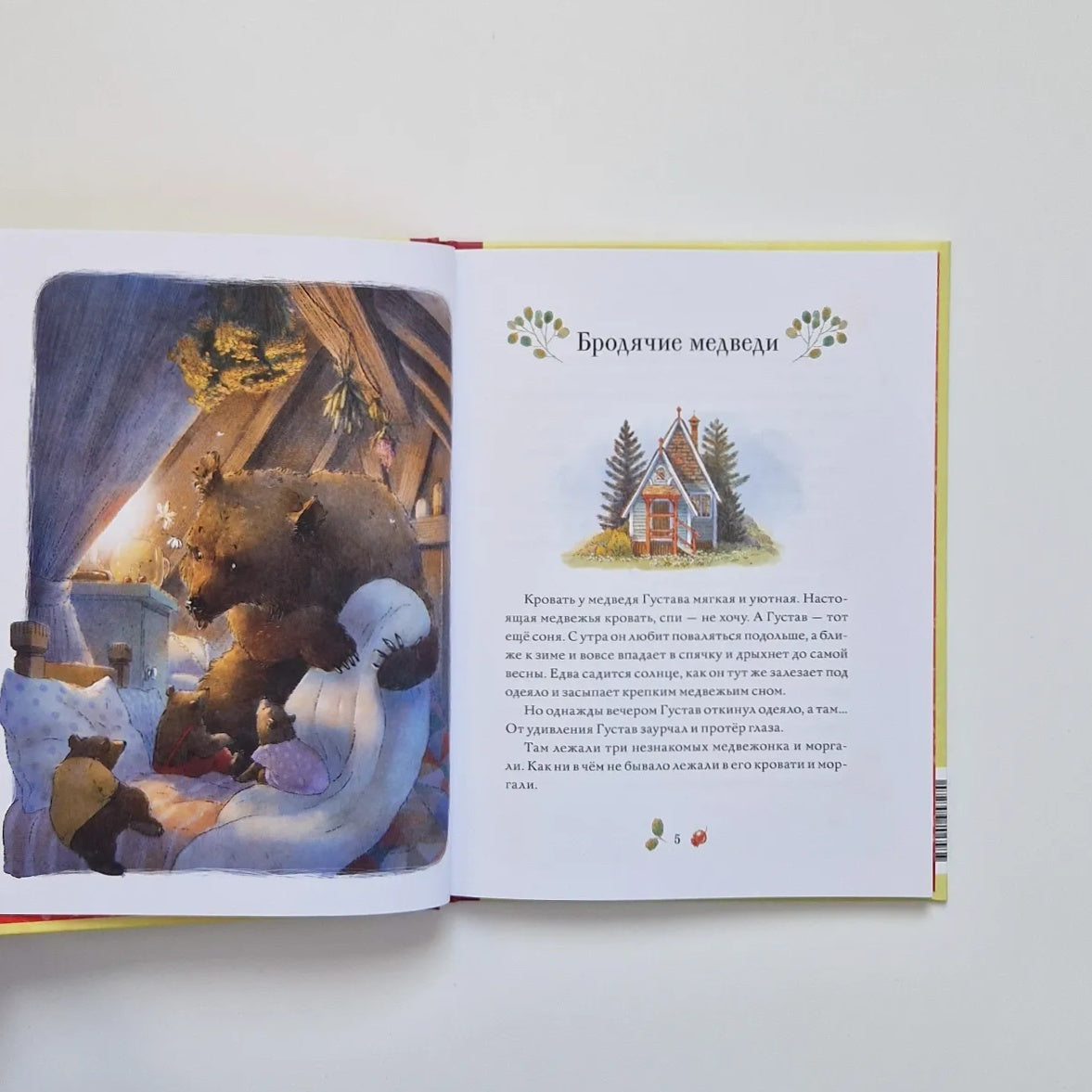 Сказки медведя Густава. Дом в малиннике